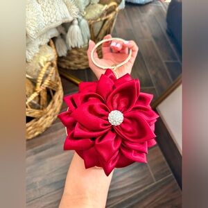 Red Floral Bag - Perfect for Fall and the Holidays!